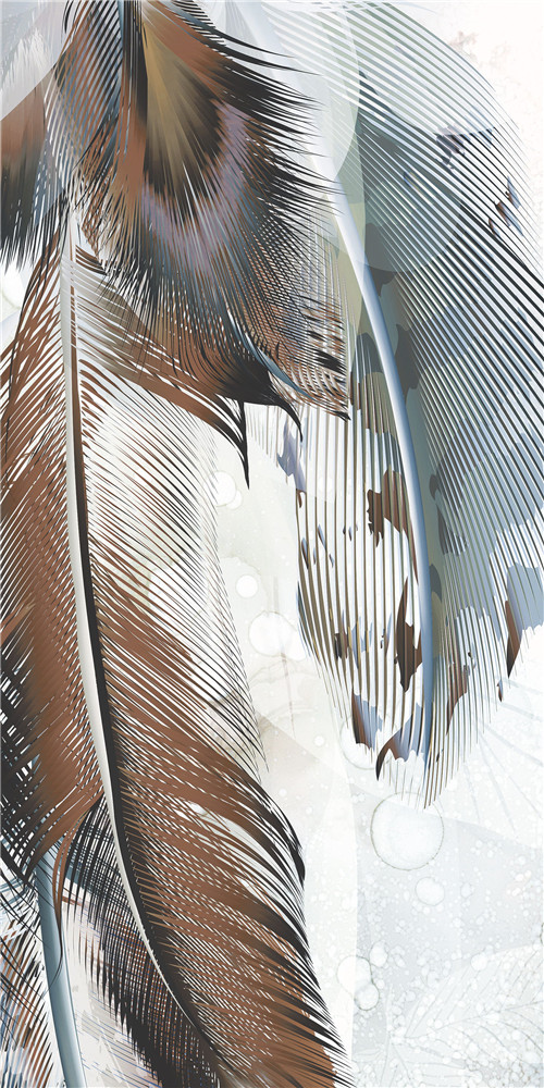 FTB15023 絮羽風輕（連紋）