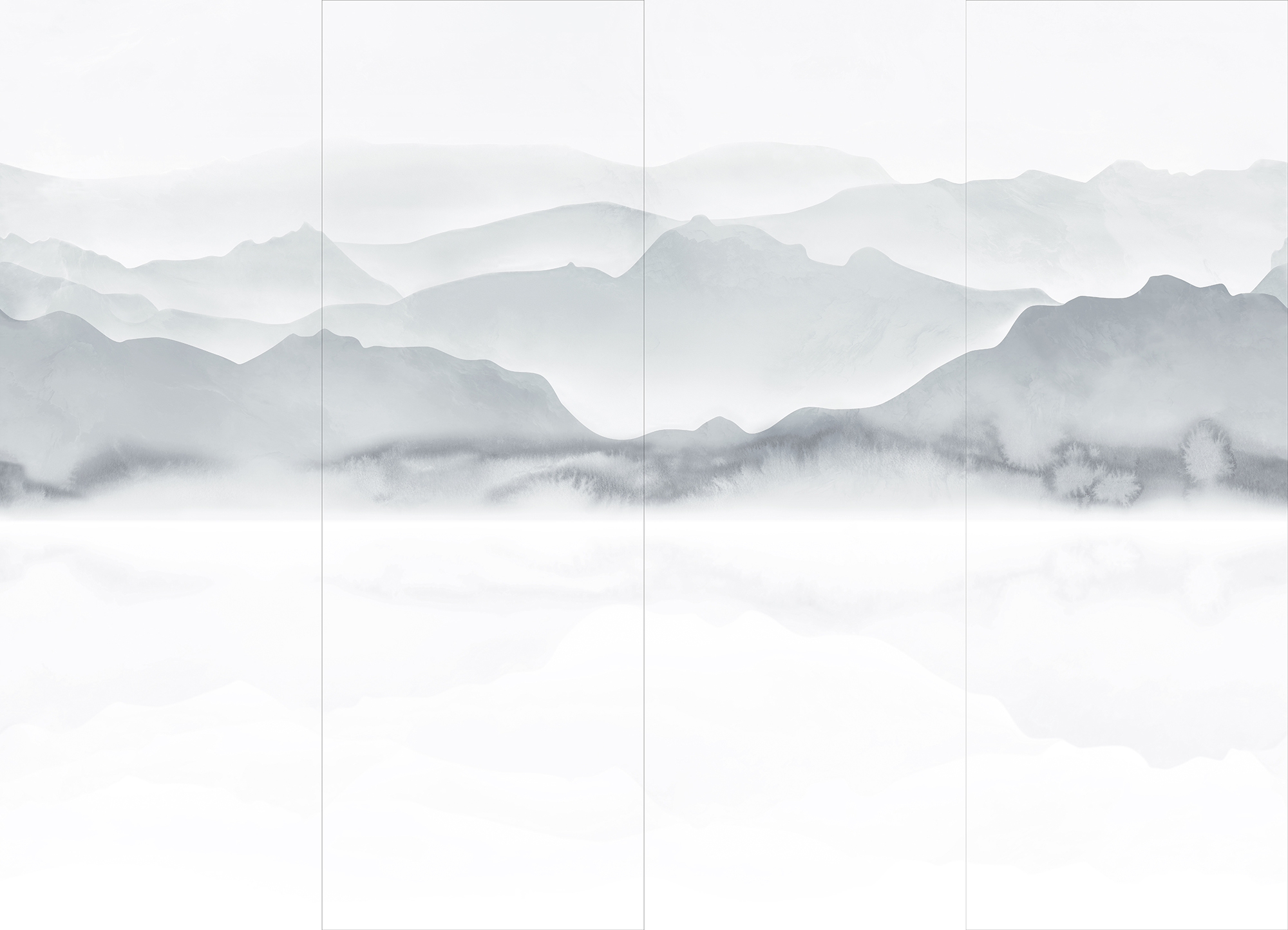 HJ9L2608010煙嵐云岫（亮光，橫向無限連紋）