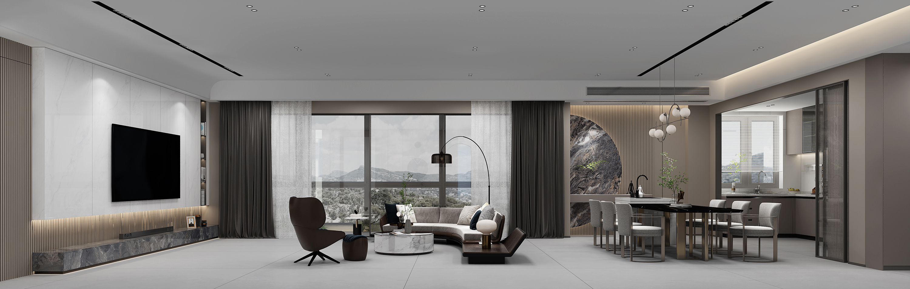 HJ9L2412024B時光山海（亮光，無限連紋）