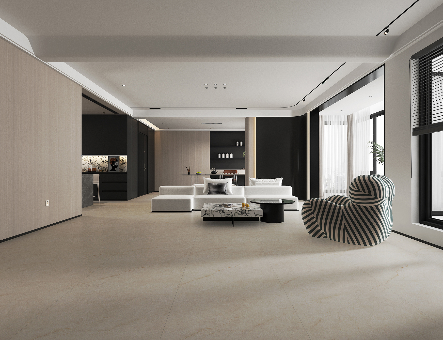 FGD80308安曼淺灰（任意連紋）