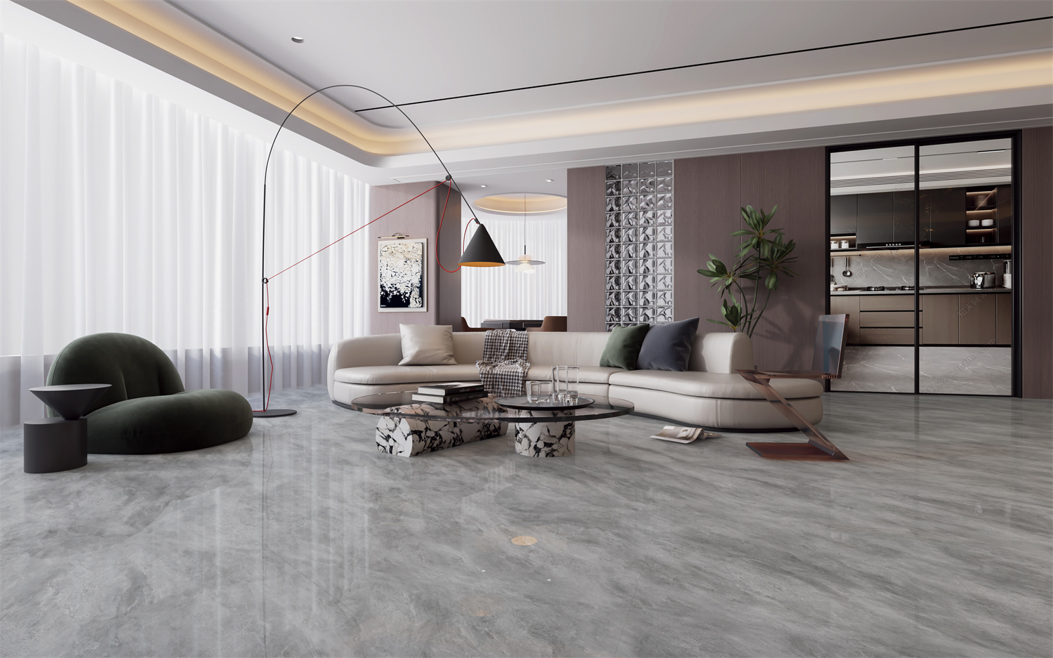 OFTL80113安格拉灰(任意連紋)