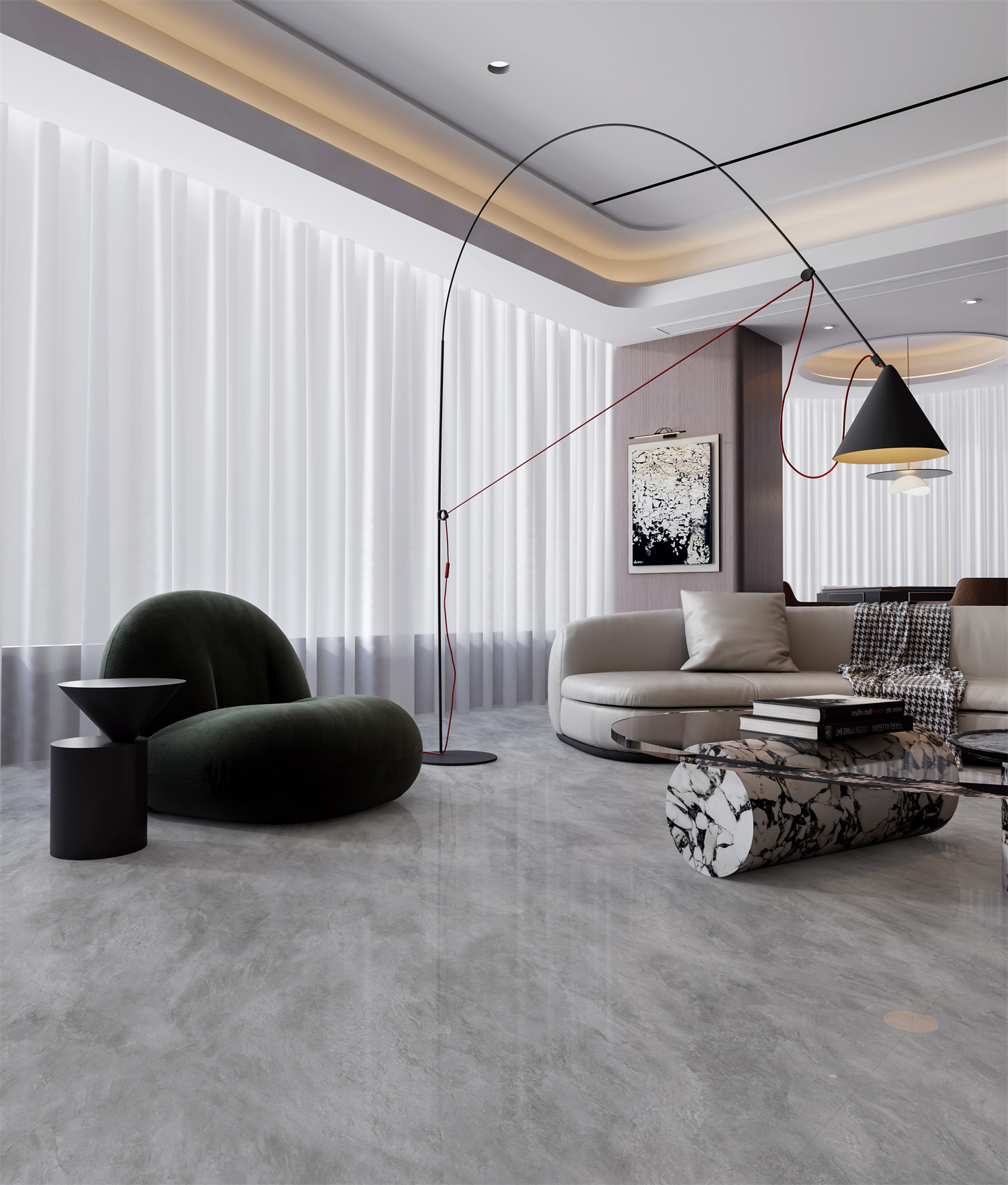 OFTL80113安格拉灰(任意連紋)