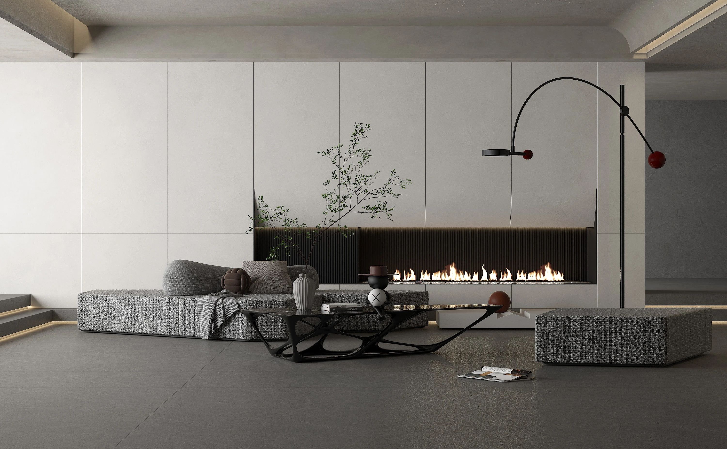 光學映像館 || 細啞干粒面，微光潛藏下的空間指引