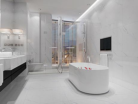 衛(wèi)生間展廳效果