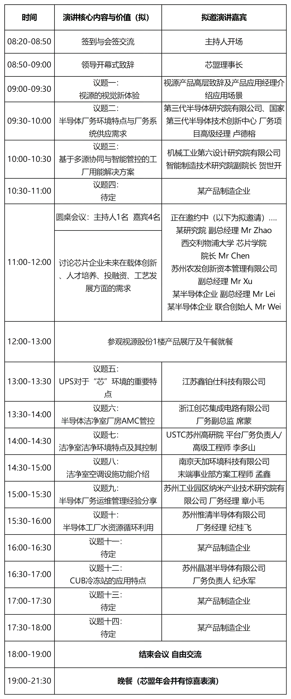 活動預告|芯盟聯合荷瑞展覽打造“工業制造Facility廠務大會”，年會盛宴招商全面開啟-